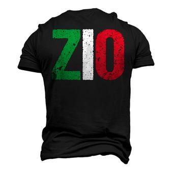 New Uncle T Italian Zio Italian American Uncles Men's 3D T-Shirt Back Print | Mazezy