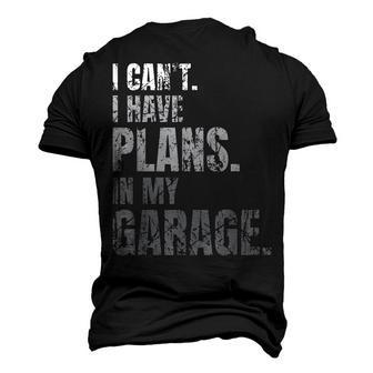 Plans Workshop Car Lovers My Garage Car Mechanic Men's 3D T-Shirt Back Print | Mazezy