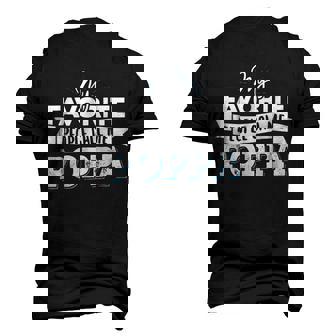 Poppa My Favorite People Call Me Poppa Men's 3D T-Shirt Back Print | Mazezy