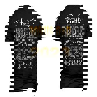 Proud Bonus Dad Of A Class Of 2023 Graduate Senior Men's 3D T-Shirt Back Print | Mazezy