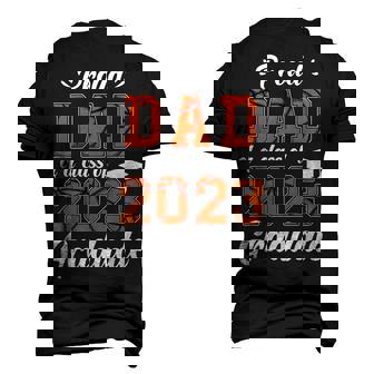 Proud Dad Of A Class Of 2023 Graduate Basketball Senior Dad Men's 3D T-Shirt Back Print | Mazezy