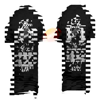 Proud Dad Of A Football Senior 2023 Football Dad Men's 3D T-Shirt Back Print | Mazezy