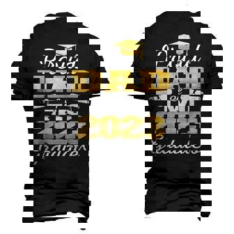 Proud Dad Of Two 2023 Graduate Class 2023 Graduation Men's 3D T-Shirt Back Print | Mazezy