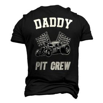 Race Car Birthday Party Racing Daddy Dad Pit Crew Men's 3D T-Shirt Back Print | Mazezy