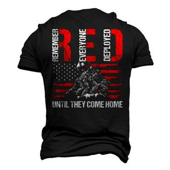 Red Friday Remember Everyone Deployed Best Us Flag Military Men's 3D T-Shirt Back Print