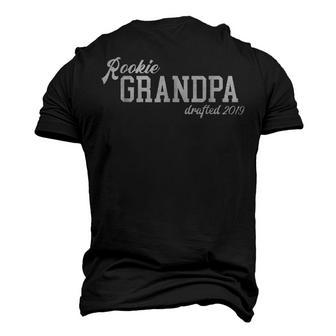 Rookie Grandpa Drafted 2019 Men's 3D T-Shirt Back Print | Mazezy