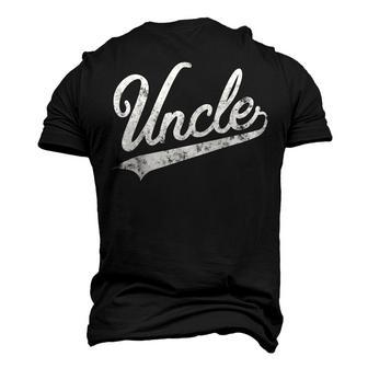 Uncle Vintage Retro Style Father’S Day For Papa Uncle Men's 3D T-Shirt Back Print | Mazezy