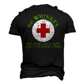 Veterans Memorial Day Army Medics 68 Whiskey Men's 3D T-Shirt Back Print | Mazezy