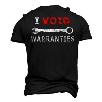 I Void Warranties Mechanic Diy Men's 3D T-Shirt Back Print | Mazezy