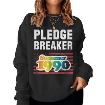 1990 Frat Brother Or Sorority Sister Women Sweatshirt | Mazezy CA