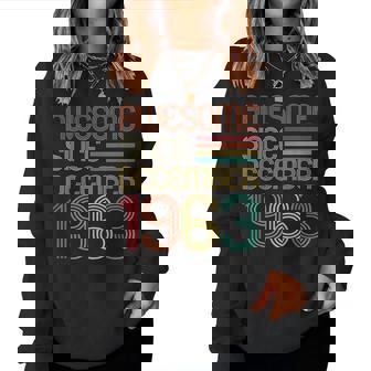 60 Year Old Awesome Since December 1963 60Th Birthday Women Sweatshirt | Mazezy
