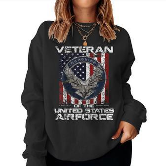 Air Force Veteran Veteran Day For Men Women Women Sweatshirt | Mazezy