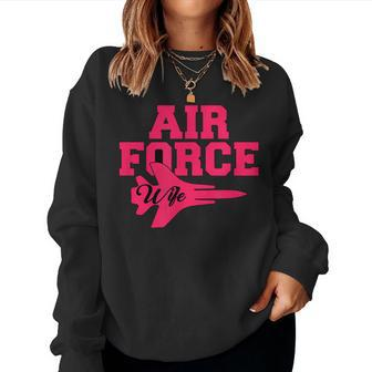 Air Force Wife For Proud Air Force Wifey Women Sweatshirt | Mazezy