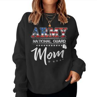 Army National Guard Mom Of Hero Military Family Gifts V2 Women Crewneck Graphic Sweatshirt - Seseable