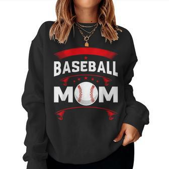 Baseball Mom Love Softball Mom 2023 Women Sweatshirt | Mazezy UK