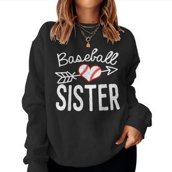 Baseball Sister Christmas Women Sweatshirt | Mazezy