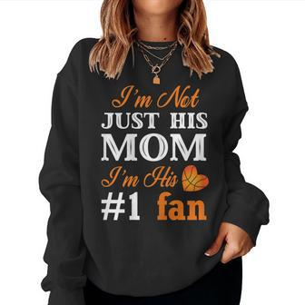 Basketball Fan Mom Quote Shirt For Women Women Sweatshirt | Mazezy