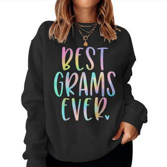 Best Grams Ever Grandma 2023 Tie Dye Men Women Sweatshirt | Mazezy UK