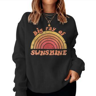 Big Ray Of Sunshine Sorority Girls Matching Big Sister Women Sweatshirt | Mazezy AU