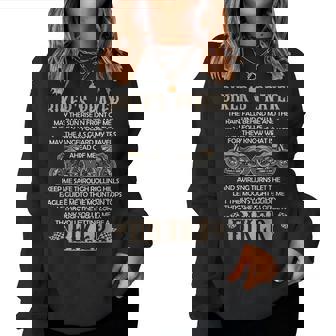 Bikers Prayer Motorcycle Christian Biking Motorcycling Women Sweatshirt | Mazezy