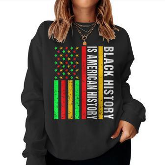 Black History Month Women African American Men Kids Women Sweatshirt | Mazezy