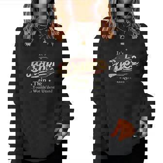 Brabec Name Brabec Family Name Crest Women Crewneck Graphic Sweatshirt | Seseable UK