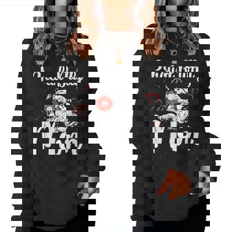 Bully Mom | American Bully Pitbull Dog Owner Women Crewneck Graphic Sweatshirt - Thegiftio