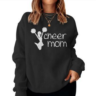 Cheer Mom Cheerleader Squad Team Women Sweatshirt | Mazezy CA