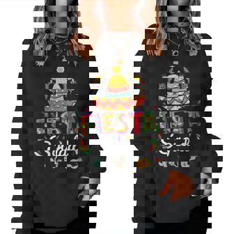 Cinco De Mayo Fiesta Squad Mexican Party Cinco De Mayo Gift For Womens Women Crewneck Graphic Sweatshirt - Thegiftio