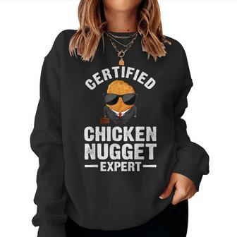 Cool Chicken Nugget For Men Women Kids Nug Life Food Lovers Women Sweatshirt | Mazezy