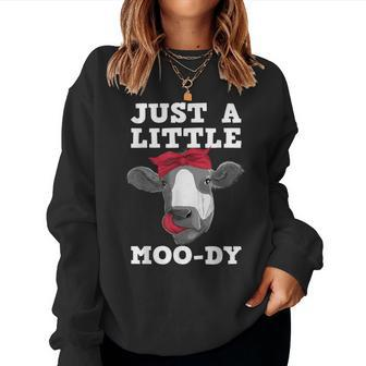 Cute Cow For Men Women Dairy Cow Lover Cattle Farming Women Sweatshirt | Mazezy