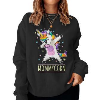 Womens Cute Mother Unicorn Mom Mother Day Mommycorn Women Sweatshirt | Mazezy