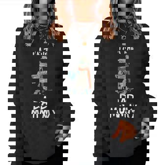 Dad Mummy Halloween Matching Family Costume Father Halloween Women Sweatshirt | Mazezy