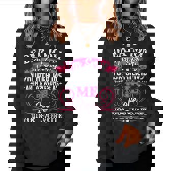Dear Mom Im Sorry Your Other Kids Arent As Awesome As Me Sweatshirt | Mazezy