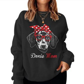 Doxie Mom Dachshund Weiner Dog Lover Owner Shirt Women Sweatshirt | Mazezy