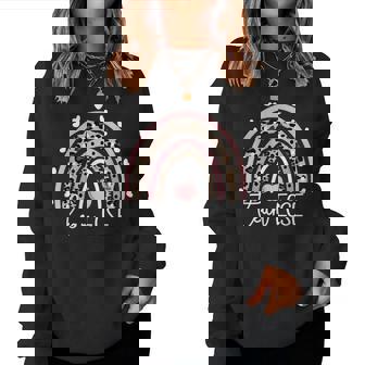 Ecse Team Early Childhood Special Education Teacher Crew Women Sweatshirt | Mazezy