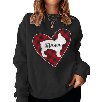 French Bulldog Dog Lover Owner Bulldog Dog Mom Gift Women Crewneck Graphic Sweatshirt - Seseable