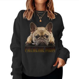 Frenchie Mom Shirt For French Bulldog Mom Women Sweatshirt | Mazezy
