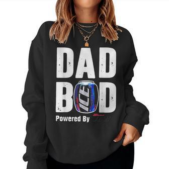 Funny Fathers Day Gifts For Dad Love Drink Beer V1 Women Crewneck Graphic Sweatshirt - Seseable