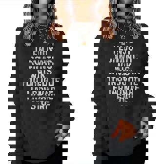 Handyman Shirt Fathers Day From Wife Daughter Son Women Sweatshirt | Mazezy