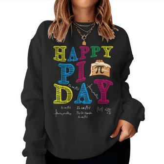 Happy Pi Day Kids Math Teachers Student Professor Pi Day Women Sweatshirt | Mazezy