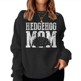 Hedgehog Mom Chihuahua Mama Gift Womens Women Crewneck Graphic Sweatshirt - Seseable