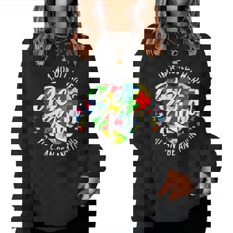 In A World Where You Can Be Anything Be Kind Kindness Women Crewneck Graphic Sweatshirt | Seseable UK