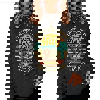 Legends Were Born In May 1951 Vintage 70Th Birthday 70 Years Women Sweatshirt | Mazezy