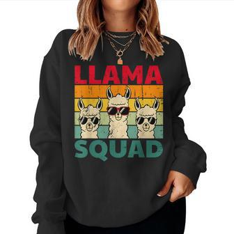 Llama For Men Women Llama Alpaca Farm Animal Women Sweatshirt | Mazezy