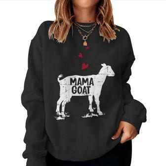 Mama Goat Shirt Farmer Lover Women Sweatshirt | Mazezy