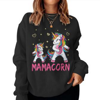 Mamacorn Unicorn Costume Mom For Women Women Sweatshirt | Mazezy