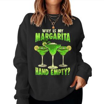 Margarita Drinking Mardi Gras For Women Women Sweatshirt | Mazezy