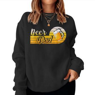 Mens Beer Dad Birthday Holidays Father´S Day Women Crewneck Graphic Sweatshirt - Thegiftio UK