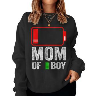 Mom Of 1 Boy From Son Birthday Women Women Sweatshirt | Mazezy